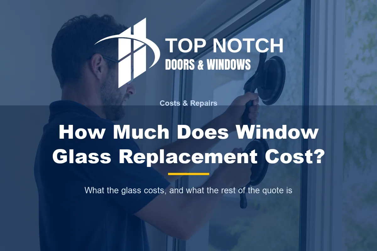 How Much Does Window Glass Replacement Cost?